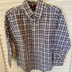 Gap Kids Plaid Button Down Shirt